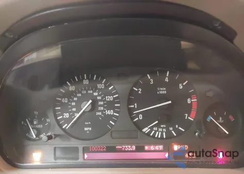 2001 BMW 740Il from USA, damaged, VIN WBAGH83421DP29256